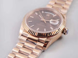 2836 ROLEX rose gold DAY DATE JUST 41mm /36mm