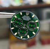 RB FACTIRY WATCH PARTS FOR ROLEX DAYTONA 4130 green dial  super quality