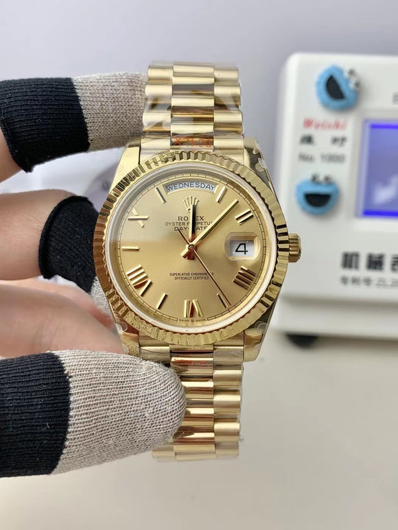 GM FACTORY V3 Rolex day date gold （same weight ）