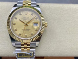 ZQ 41mm 3235 movement Rolex date just wrapped gold 18k edition