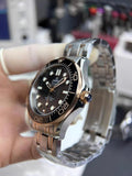 vs v3 seamster 300 42mm 2-tone gold bezel