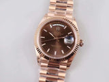 2836 ROLEX rose gold DAY DATE JUST 41mm /36mm