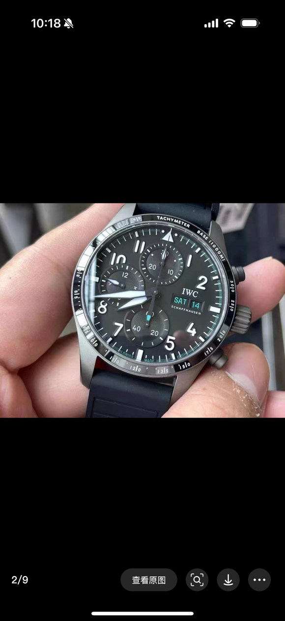BLS IWC Iw328201 AMG & F1 edition 69385（A7750）movement 41mm ceramic bezel