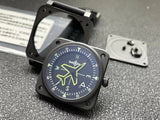watch ceramic case BellRoss BR03-A-cps China 2892 /sw200 movement choose