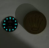 original Rolex parts 40mm submariner dial 114060 dial gen for 3130