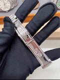 preowned- original Rolex 15210 34mm date just Swiss 3135 movement band（x11 links）