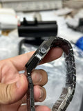 Thb Ap 15407 hollow out black ceramic 10.1mm