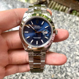 41mm Rolex super copy 2824 movement  date just blue dial