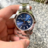 41mm Rolex super copy 2824 movement  date just blue dial