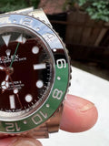 C+ plus 3285 movement green black bezel lest hand Rolex M126720VTNR