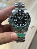 clean ROLEX 126710 gmt 3285 72 hours movement Batman pepsi watch