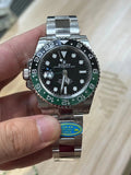 clean ROLEX 126710 gmt 3285 72 hours movement Batman pepsi watch