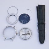 IWC PORTOFINO blue dial case kit fit 2824 movement