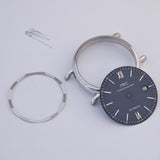 IWC PORTOFINO blue dial case kit fit 2824 movement