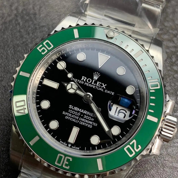 VS 41MM SUBMARINER WITH VS 3235 (TOP CLONE CAL .3235) MOVT 72 HOURS POWER
