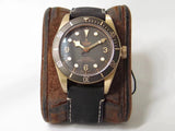 ZF factory Black Bay Bronze seagull 2824 movement