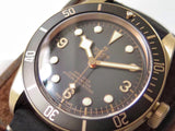 ZF factory Black Bay Bronze seagull 2824 movement