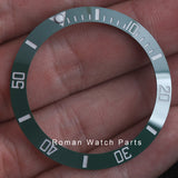 Rolex submariner replace parts hulk bezel 116610 lv wihte gold plated