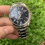 Vs F omega AQUA TERRA seamaster 150 8500 movement blue 220.10.41.21.03.004