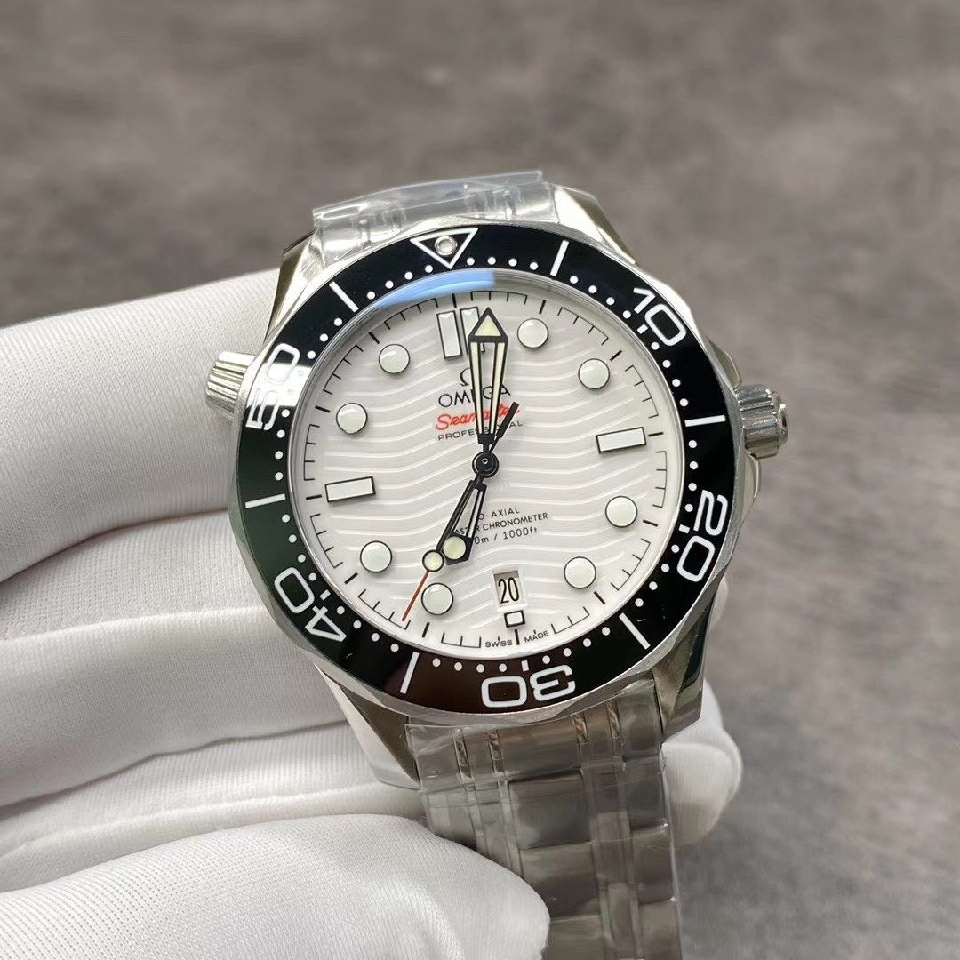 VS FACTORY SEAMASTER 300 PANDA 8800 MOVEMENT 42mm 210.30.42.20.04.001 ...