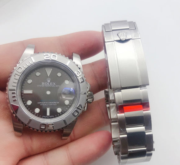 Rolex watch parts YACHT-MASTER fit 2824 movement case kit