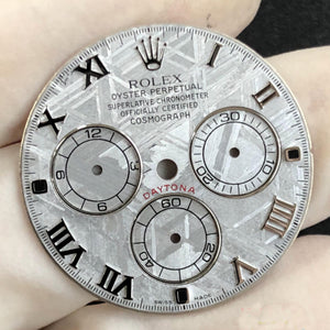 high quality DIY DIAL meteorites (NOT PRIINT) dial  for 4130 daytona dial parts watch modified accessory