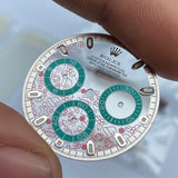 HIGH-END CUSTOM SAPPHIRE MADE CASE KIT FOR ROLEX DAYTONA FIT N4130 CAL.4130 MOVEMENT