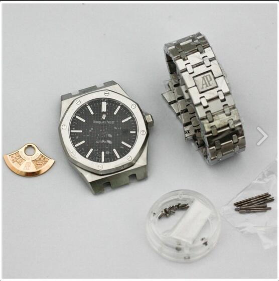 eta 2824 watch case kit watch repair parts for ap watch Audemars Piguet 15400ST.OO.1220ST.01