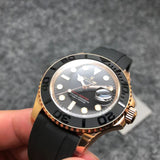 2022 new arrival rose gold Clean factory 3235 movement clone watch Rolex yacht- master